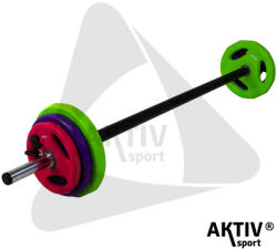 Aktivsport 20 kg-os pump szett rózsaszín (QRPL-115A_PINK) - aktivsport