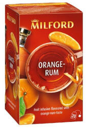 Milford gyümölcstea - narancs-rum 20x2, 5g