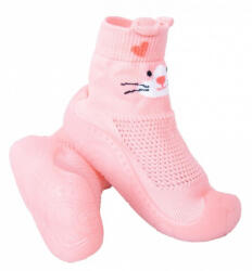  YO! zoknicipő 22-es - rózsaszín cica - babastar