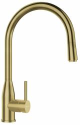 SCHOCK Kavus Ext konyhai csaptelep White Gold, kihúzható fejjel, arany, beépíthető (6426495453741)