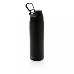 Swiss Peak Termos cu maner 2-in-1, Swiss Peak, 18SEP4302, 700 ml, 29.4x Ø8.8 cm, Otel, Polipropilena, Negru (EVE08-P433-241)