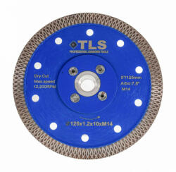 TLS X-PRO M14 ultravékony gyémánt vágókorong d150x1, 6x10 mm