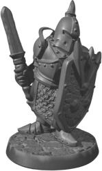 Brite Minis Sötét harcos karddal (figura) (bm-0273)