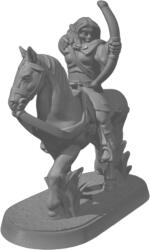 Brite Minis Fél-elf lovasíjásznõ (figura) (bm-0144)