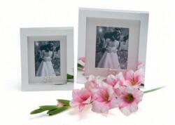 KPH Esküvői fotókeret WEDDING RING 10x15 ezüst - karpex