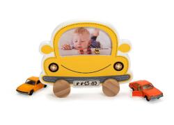 KPH Gyermek fotókeret BABY CAR sárga - karpex