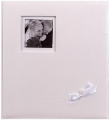 KPH Esküvői fotóalbum fotósarkokhoz WEDDING KISS 29x32/60 oldal fehér