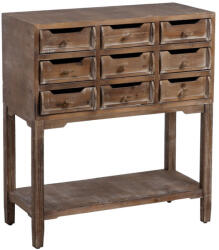 OpenHomeSelection Consola Nature din lemn de brad 80 X 36 X 90 CM (605039)
