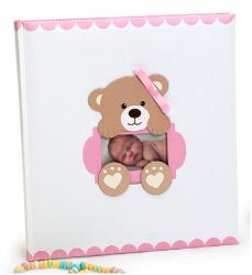 KPH Gyermek fotóalbum fotósarkokhoz BABY'S LOOP 29x32/60 rózsaszín