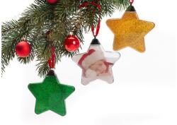 KPH Karácsonyi dísz, csillag alakú zöld - karpex