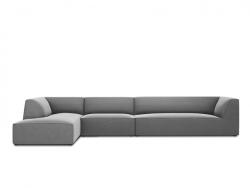 Micadoni Coltar modular Ruby, cu 5 locuri colt pe partea stanga si tapiterie din catifea (ColtarRuby3set6)