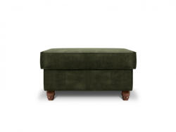 Micadoni Puf Lapis cu tapiterie din catifea, verde inchis (PufLapis1set7)