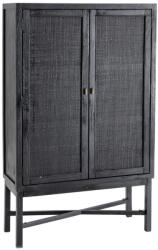 OpenHomeSelection Dulap SHADOW din lemn masiv de mindi si ratan 100 X 40 X 165 CM (603812)