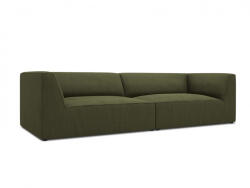 Micadoni Canapea modulara Ruby cu 4 locuri si tapiterie din catifea reiata (CanapeaRuby1set9) Canapea