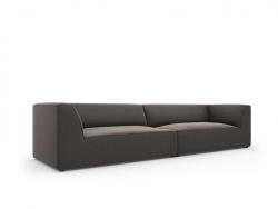 Micadoni Canapea modulara Ruby cu 4 locuri si tapiterie din catifea (CanapeaRuby1set5) Canapea