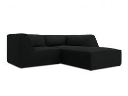 Micadoni Coltar modular Ruby, cu 3 locuri colt pe partea dreapta si tapiterie din catifea reiata (ColtarRuby4set26)