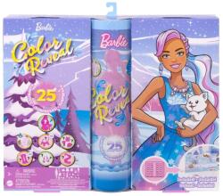 Mattel Barbie - Color Reveal - Adventi Kalendárium babával 2022 (HJD60)