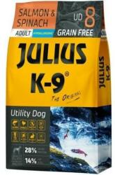 Julius-K9 GF Hypoallergenic Utility Dog Adult Salmon & Spinach 340 g