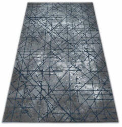 Valencia Akril valencia szőnyeg 3949 INDUSTRIAL szürke / kék 80x150 cm (AT2190)