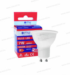 OMU Lighting LB LED izzó GU10 spot 7W 600lm 6500K hideg fehér 2 év garancia LBGU107.06006500 (LBGU107.06006500)