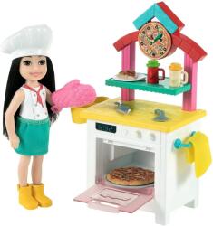 Mattel Barbie - Chelsea pizzakészítő kiegészítőkkel játékkészlet