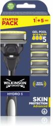 Wilkinson Sword Hydro5 Skin Protection Advanced borotva + tartalék fejek 5 db