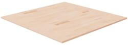vidaXL Blat de masă pătrat, 90x90x1, 5cm, lemn masiv stejar netratat (342919)