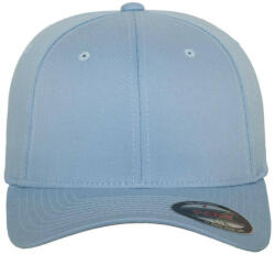 Flexfit Uniszex Sapka Flexfit Fitted Baseball Cap -S/M, Karolina kék