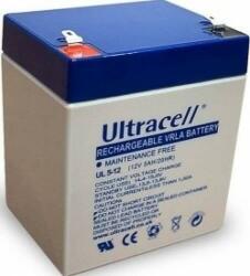 Ultracell Acumulator UPS Ultracell UL12V5AH, 12V, 5A, Alb (UL12V5AH)
