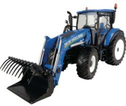 UNIVERSAL HOBBIES New Holland T5.120 traktor , homlokrakodóval UH4958 (UH4958)