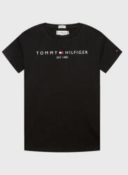 Tommy Hilfiger Tricou Essential KG0KG06585 D Negru Regular Fit