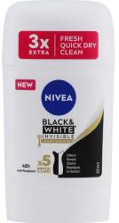 Nivea Deodorant-stick Silk Tenderness - Nivea Black & White Invisible Silky Smooth 48H Antiperspirant Stick 50 ml