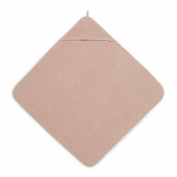 Jollein Minimal kapucnis törölköző 75x75 cm - Pale pink (534-514-00090)