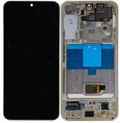 NBA001LCD10112002917 Samsung Galaxy S22 5G OEM OLED kijelző érintővel lila kerettel, előlap (Violet) (NBA001LCD10112002917)