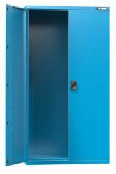 POLAK Fém műhelyszekrény, 195 x 104, 4 x 62, 5 cm, kék