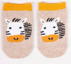  Yo! Baby pamut zokni 3-6 hó - Zebra - babastar