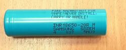 Samsung INR 18650-20R 3.7V 2000mAh Li-ion ipari cella akku/akkumulátor