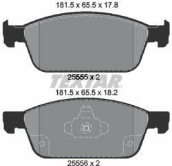 TEXTAR set placute frana, frana disc TEXTAR Q+ 2555501 (2555501)