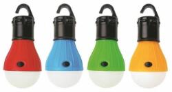 Strend Pro Lampa pentru gradina, camping, tip bec, multicolor, 3xAAA, 5.3x5.3x12 cm (2172511)
