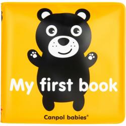 Canpol babies Soft Playbook kontrasztos fejlesztő könyv síppal