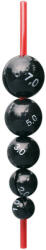 Cralusso Központos gömb ólom védőcsővel Csúszó ólom 8gr - 5db | Univerzális (3001-08)