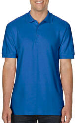 Gildan Férfi Galléros póló Rövid ujjú Gildan Premium Cotton Double Piqué Polo - 3XL, Királykék