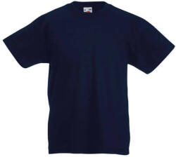 Fruit of the Loom Gyerek póló Rövid ujjú Fruit of the Loom Original T Kids - 164 (14-15), Mély sötétkék (navy)