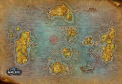 Abysse Corp Maxi poster ABYstyle Games: World of Warcraft - Map (ABYDCO541)