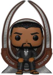 Funko Figurină Funko POP! Deluxe: Black Panther - T'Challa on Throne (Special Edition) #1113 (075149) Figurina
