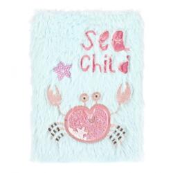 Starpak Rák mintás plüss napló csillámokkal - A5 (502127)