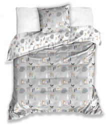 Carbotex Karácsonyi mintás ágyneműhuzat szett - Erdei állatok (ROT221043) (ROT221043)