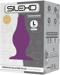 SilexD Model 2. prémium anál dildó (L méret - lila) - szeresdmagad