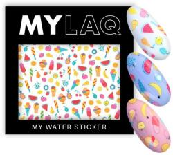 MylaQ Abțibilduri pentru unghii Fruit and ice cream - MylaQ My Summer Yummies Water Sticker