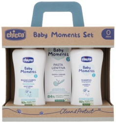 Chicco Gift kozmetikai szett Baby Moments 0m+ (AGS01062.00)